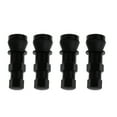 thumbnail image 1 of JUNTEX 4pcs Bolt-in Steel Car Tubeless Wheel Tire Valve Stem Cap Hex Inner Tube Valve, 1 of 11