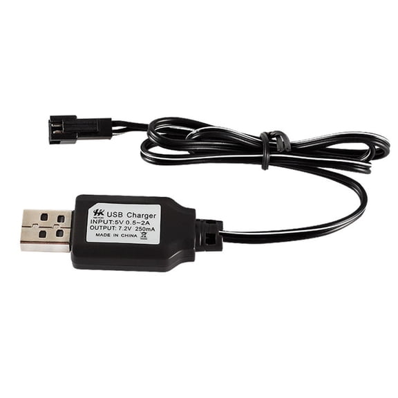 JUNTEX 7.2V Universal USB Charger Ni-Cd Ni-MH Batteries Pack SM 2P Plug Power Adapter