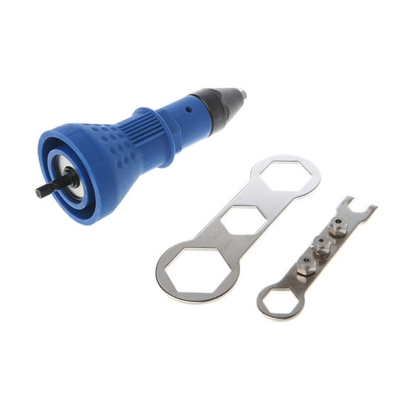 JUNTEX Electric Rivet Gun Tool Nut Riveting Insert Hand Pop Drill Cordless Heavy Duty