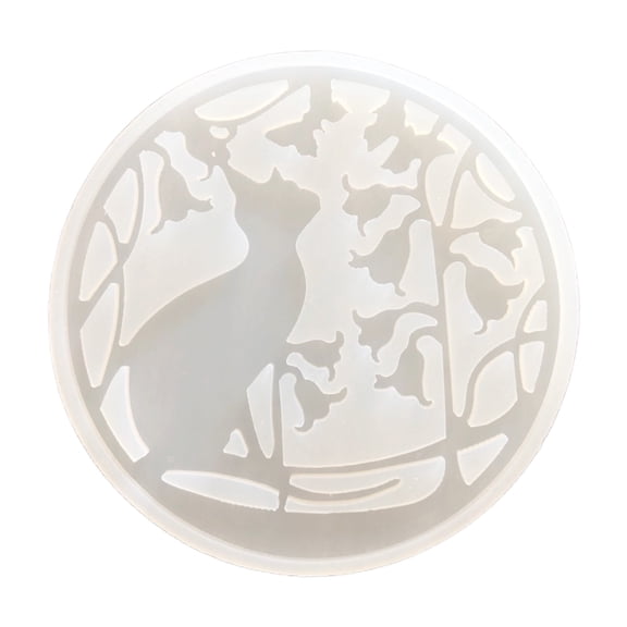 JUNTEX Flowers Cat Christmas Elk Keychain Resin Mold Silicone Mould DIY Crafts Fragrance Plaster Polymer Clay UV Epoxy Mold