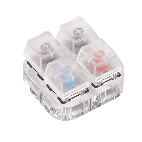 JUNTEX Gateron MX Switch Mechanical Switch Keychain For Keyboard Switches Tester Kit