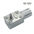 thumbnail image 1 of JUNTEX JGY370 Reversible Worm Gear Motor High Torque Speed Reducer 6V/12V24V Miniature Metal Motor with Shaft 2 RPM to 375 RPM, 1 of 19