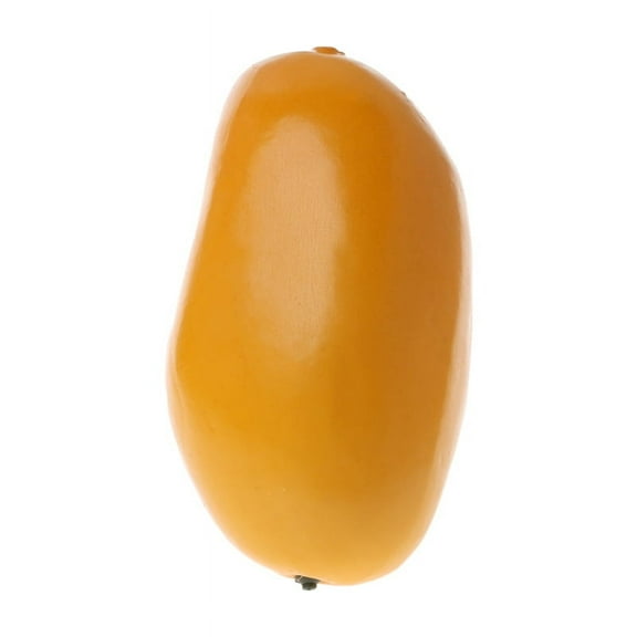 JUNTEX Lifelike Simulation Artificial Mango Fake Fruit Disply Home Party Decoration