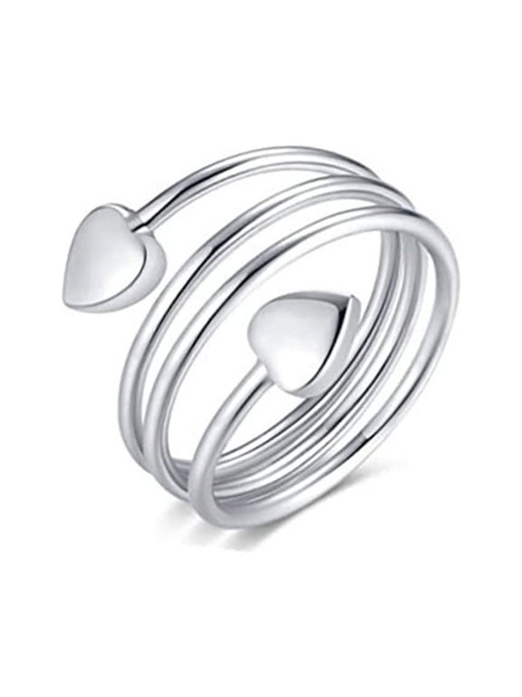 Lymphatic Drainage Therapeutic Magnet Therapy Rings for Women Men Adjustable