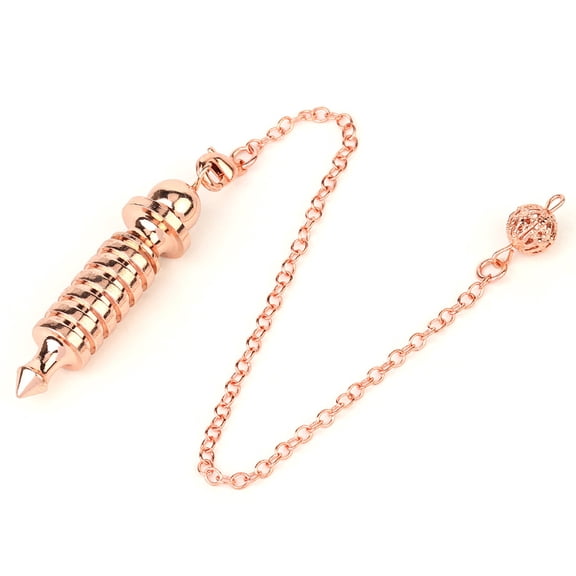 JUNTEX Metal Pendulum Dowsing Divination Reiki Healing Spiritual Amulet Pendule Pendant