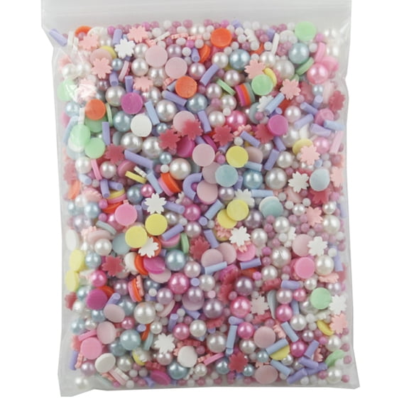JUNTEX Multi-color Crushed Polymer Clay Sprinkles Resin Fillings Set for DIY Mold Irregular Nail Art Decoration Jewelry Kits