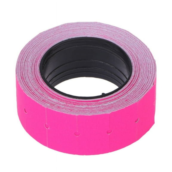 JUNTEX Price Label 500pcs/roll Compatible with MX-5500 Labeller Gun Colorful Paper Tag