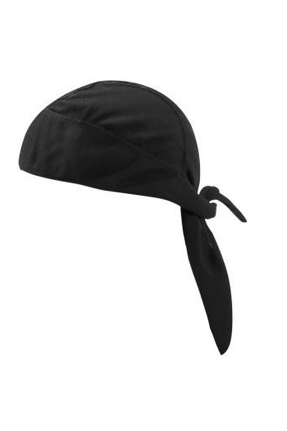 Quick-Drying Men Women Pirate Hat Camouflage Solid Head Wrap Cycling Skullcap