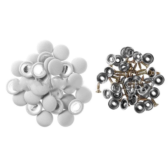JUNTEX Roof Headliner Repair Button Snap Rivets Retainer Design Car Ceiling Fixed 30pcs