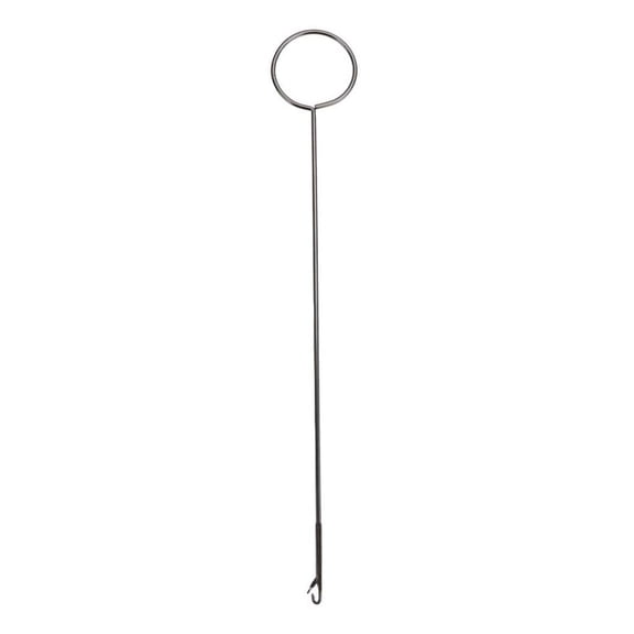 JUNTEX Stainless Steel Sewing Loop Turner Hook for Turning Fabric Tube Strap Belt Strip Handmade DIY Tool