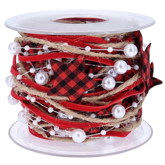 JUNTEX Star Trim Ribbon Bead Ribbon Trim String Chain