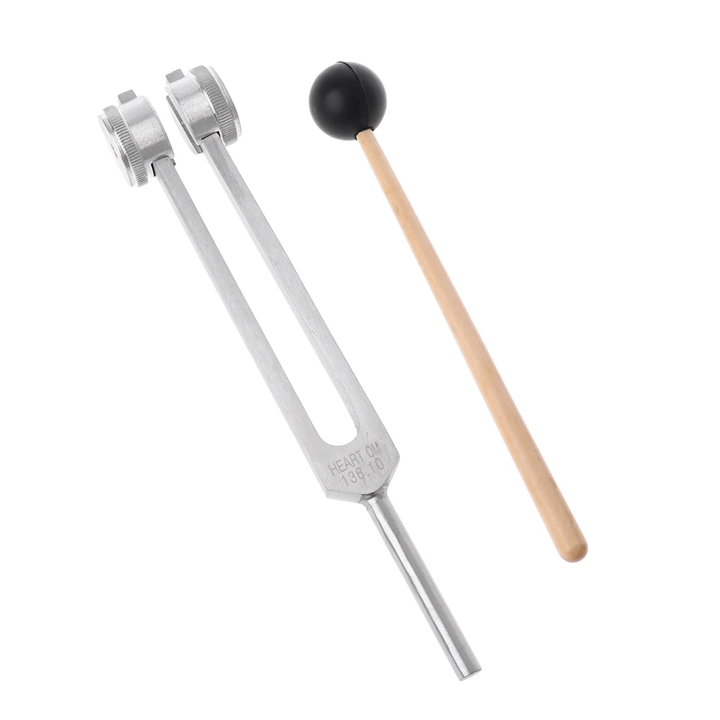 JUNTEX Tuning Forks OM 136.1Hz Weighted Angel Tuning Forks Me-dical Sonic Slider Tuning