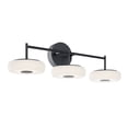 thumbnail image 1 of JUNV3008LAJUDBK AFX June - 30W 1 LED Bath Vanity-8.4 Inch Tall and 30 Inch Wide-Black Finish, 1 of 4