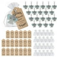 thumbnail image 1 of JUNWELL 20 Sets Creative Baby Shower Guest Gift Return Favors for Guests Cute Baby Elephant Keychains, 1 of 1