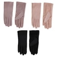 thumbnail image 1 of JUNWELL 3 Pairs of women's sun protection gloves UV protection gloves Touch screen gloves suitable for summer riding, 1 of 7