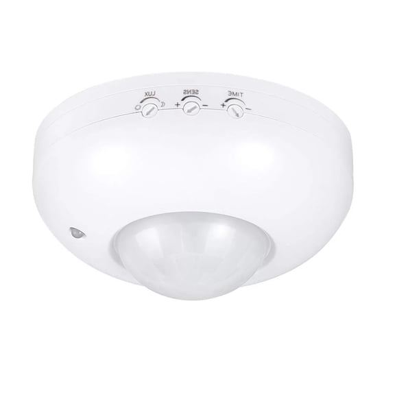 JUNWELL 360 Degree Ceiling Mount Occupancy Sensor 110-240V PIR Motion Sensor Switch High Sensitive Movement Detector Light Switch