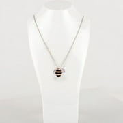 JUNWELL Adopt A Bee Necklace Silver Flying Animal Pendant Cute Jewelry Gift For Women New