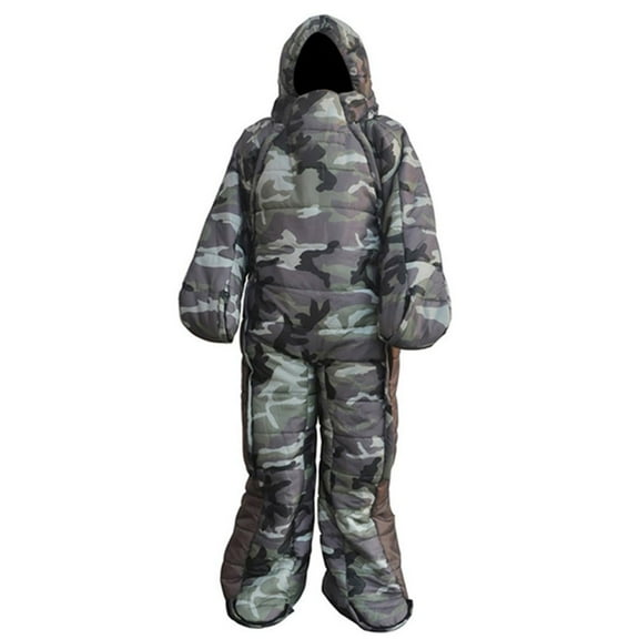 JUNWELL Adult Lite Wearable Sleeping Bag Warming for Walking Hiking Camping Outdoor New