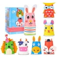 thumbnail image 1 of JUNWELL Arts and Crafts for Kids Ages 4-8  Create Your Own Animal Crafts Using Cups  Kit Includes Supplies  and Instructions  Best Craft Set for Boys Girls 3-6 years, 1 of 14