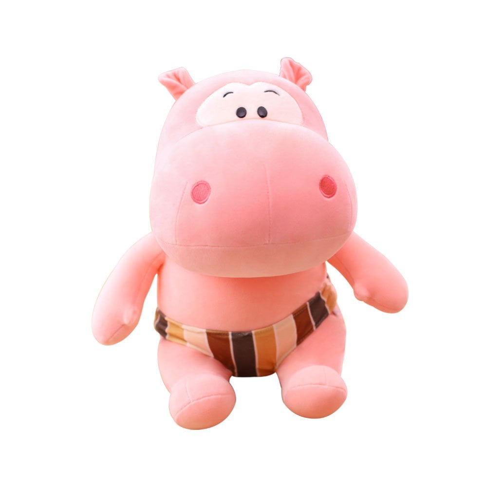 JUNWELL Baby Hippo Stuffed Animals Soft Plush Small Hippopotamus Hippos ...