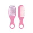 thumbnail image 1 of JUNWELL Baby comb to dandruff brush massage newborn children bath shampoo soft brush comb care set, 1 of 5