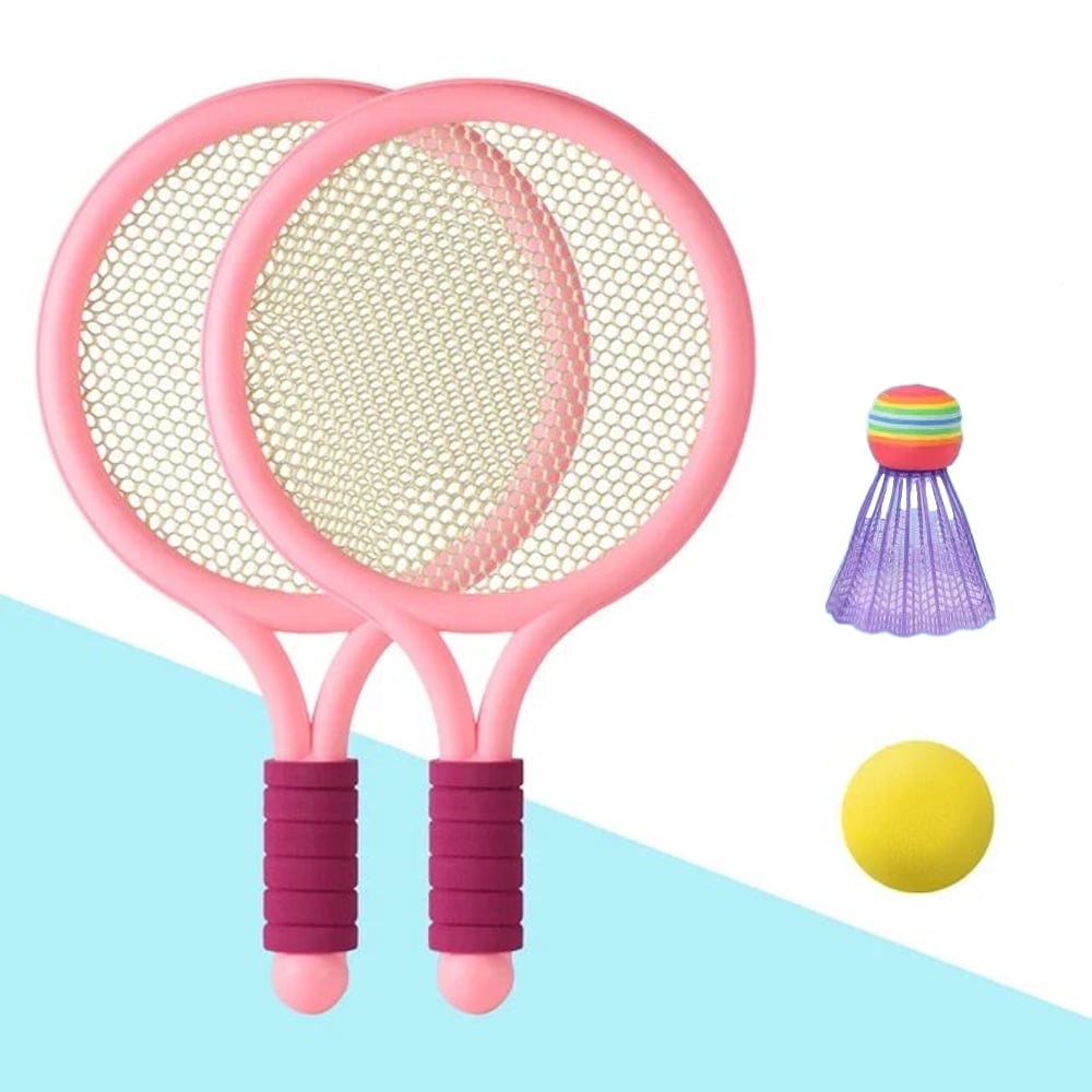 Kids Toy Racket Set JUNWELL Children'S Badminton Racket Kindergarten Sports Outdoor ...
