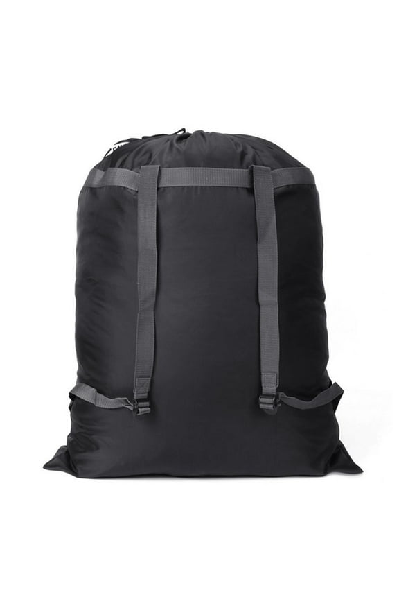 Large Laundry Bag Heavy Duty Polyester Washing Backpack With 2 Adjustable Shoulder Straps For School Camping New