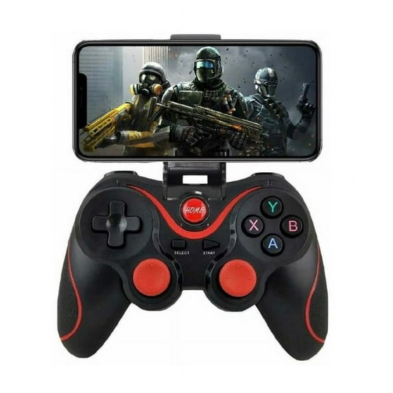 JUNWELL Mobile Game Controller Wireless Gamepad with Phone Clip for Android/iOS 13.3 Tablet Smart Phone