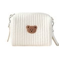 thumbnail image 1 of JUNWELL New Mommy Bag Organizer Cute Printing Embroidery Mommy Bag Zipper Newborn Baby Diaper Bag Diaper Pouch Stroller Travel Storage Bags, 1 of 5