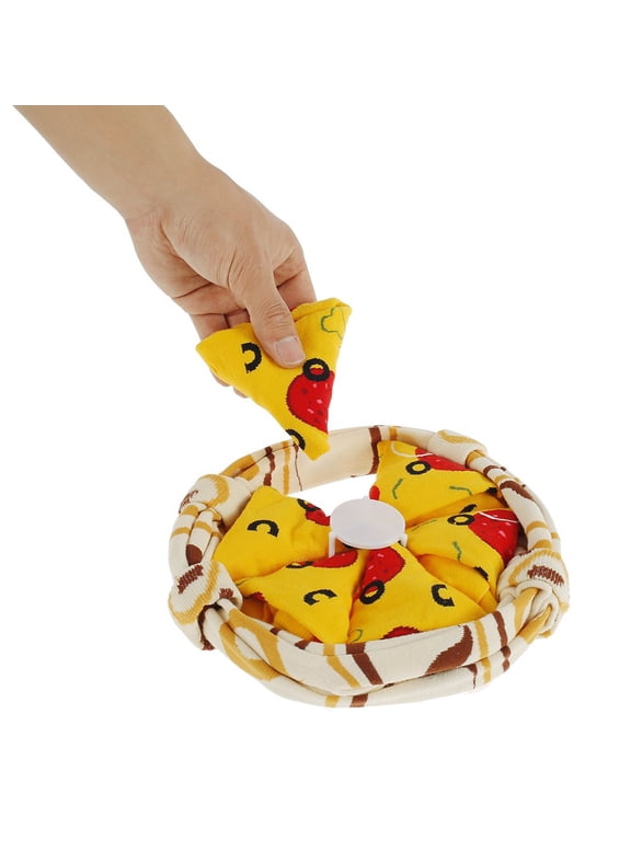 Pizza Socks Box 4 Pairs Cotton Socks Funny Gift Men Ladies Unisex Food Pizza Socks Box Hawaiian Novelty Colorful Funny Cotton Socks Gift