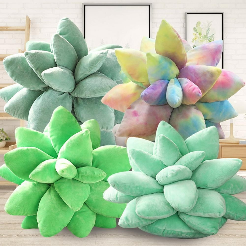 fake succulents bulk 16 Pcs Unpotted Colorful Artificial Succulents main image 0