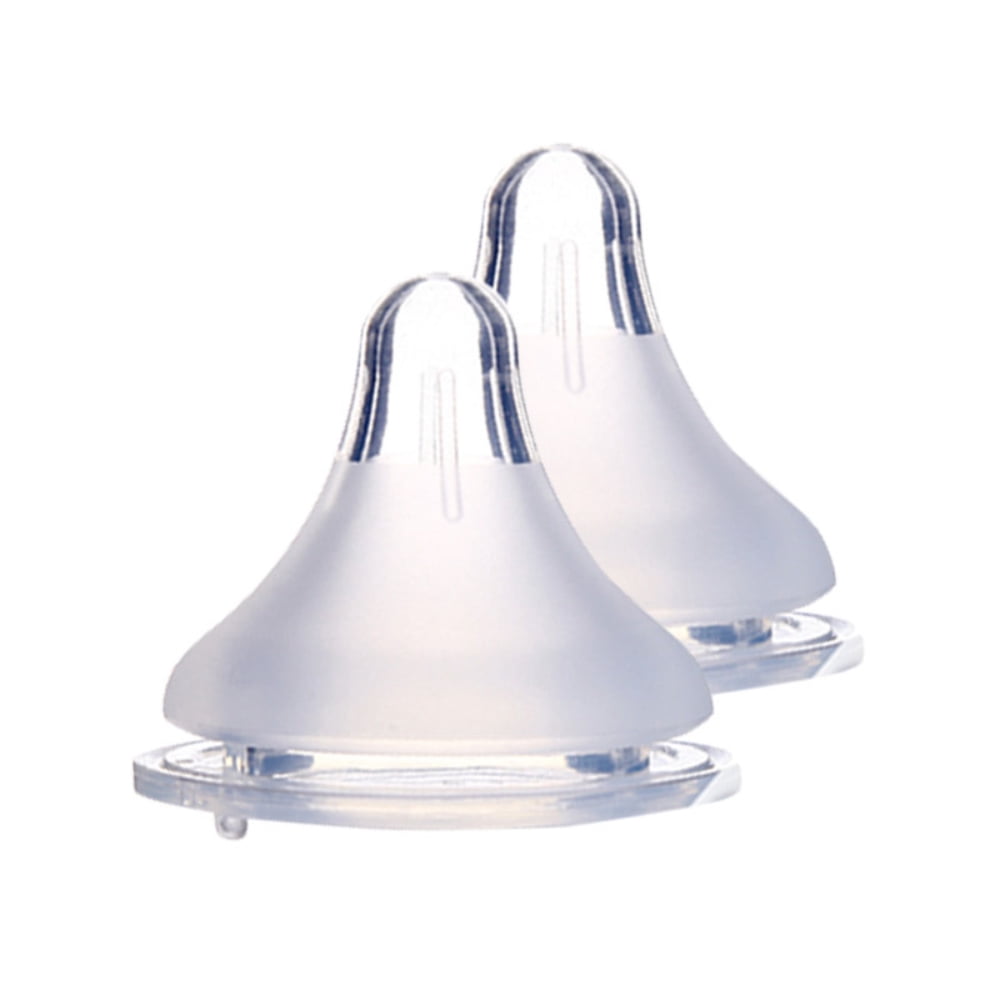 Wide Base Pacifier JUNWELL Wide-caliber frosted pacifier wide-mouth breast milk real sense ...