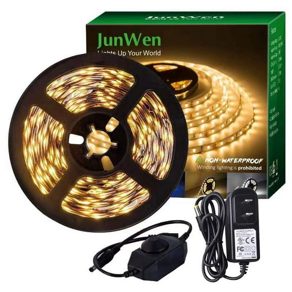 JUNWEN 20ft Indoor Corded Electric(360 Count)