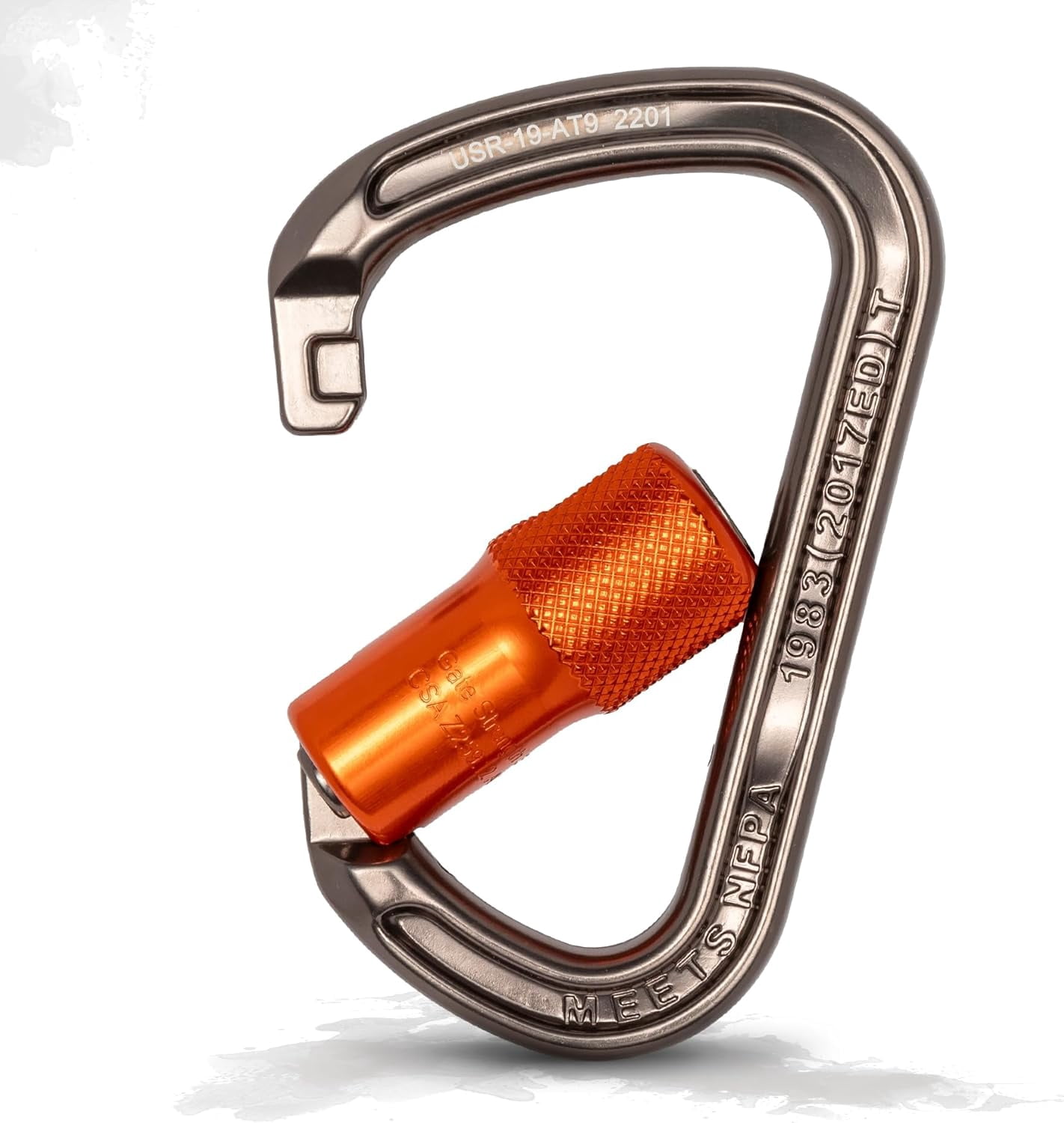 JUNXIAO-I-Beamer Mod D Lock Carabiner | NFPA Certified | 27kN MBS | Hot ...