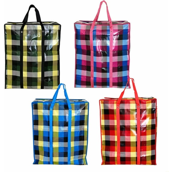 JUNXIAO-Set of 4 Extra Large Reusable Unbreakable Hard Plastic Fabric ...