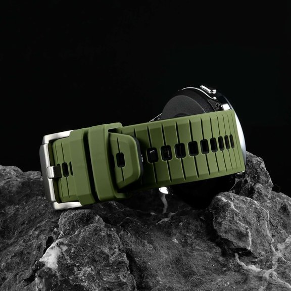 JUNXIAO-Silicone Watch Bands,18mm 20mm 22mm Quick Release Rubber Watch Strap for Men Women,Multipe Colors for Choose