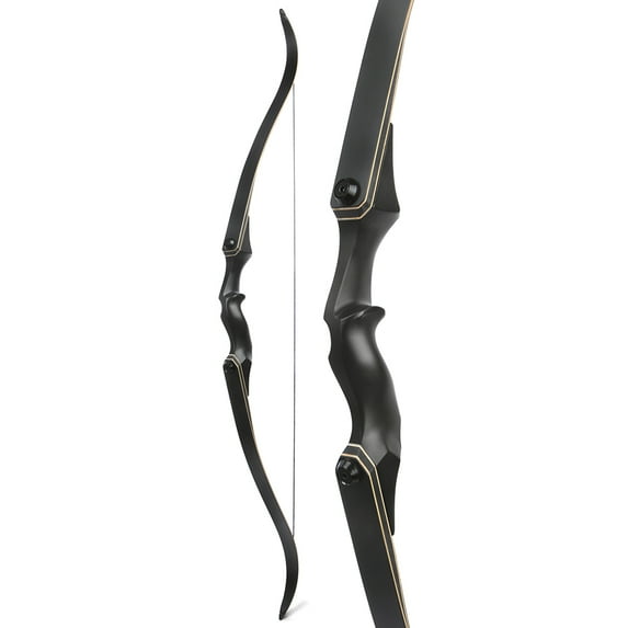 JUNXING 58/60 Inch Archery Takedown Recurve Bow 25-65Lbs Right Handed for Hunting Targeting Shooting