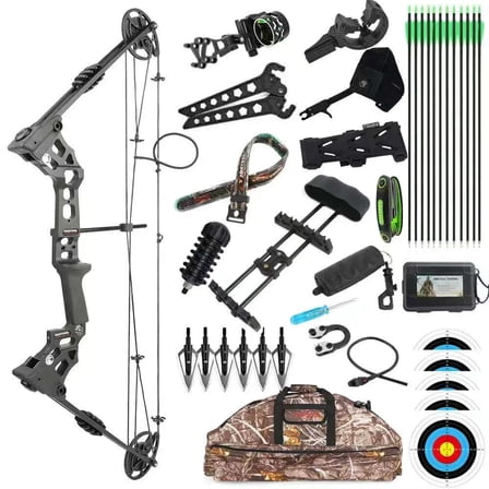 JUNXING Dragon X8 Hunting Compound Bow 20-70lbs Shoot Bow