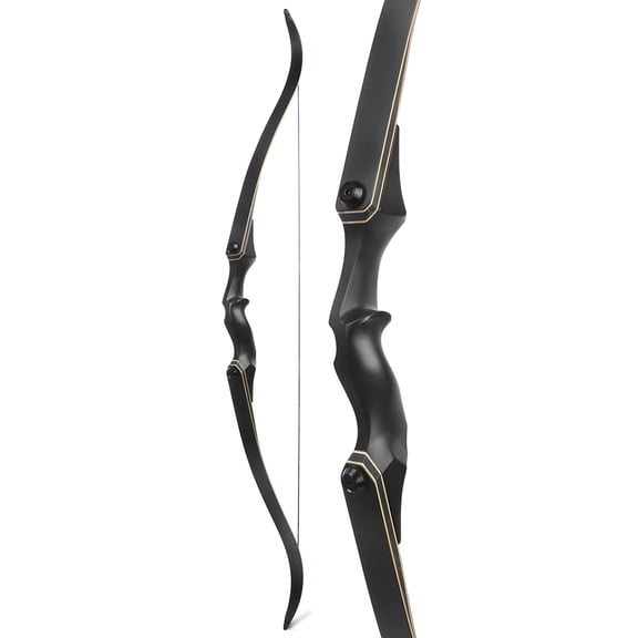JUNXING F171A 60" Archery Takedown Recurve Hunting Bow, Right Hand, Draw Weight 25-65 lbs at 28"