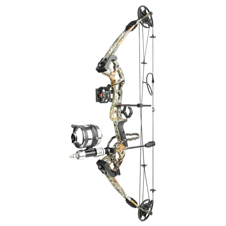 JUNXING M131 Youth/Adult Archery Beginners Full Compound Bow Package for  Bowfishing Bowhunting, Ready to Shoot 