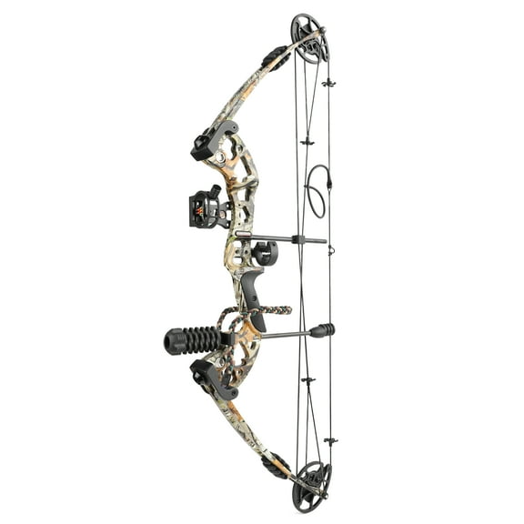 JUNXING M131 Youth/Adult Archery Beginners Full Compound Bow Package for Bowfishing Bowhunting, Ready to Shoot