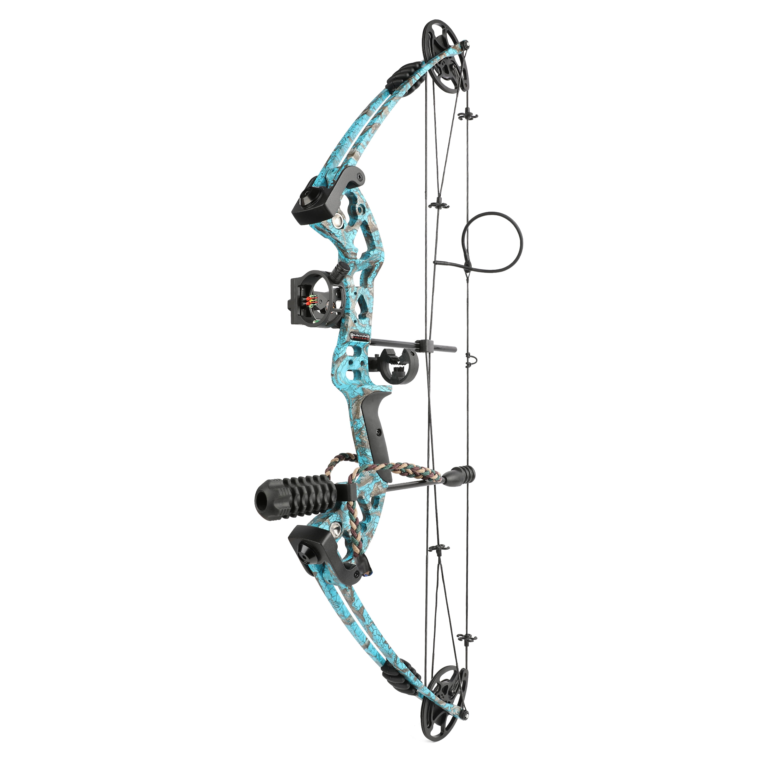 JUNXING M131 Youth/Adult Archery Beginners Full Compound Bow Package