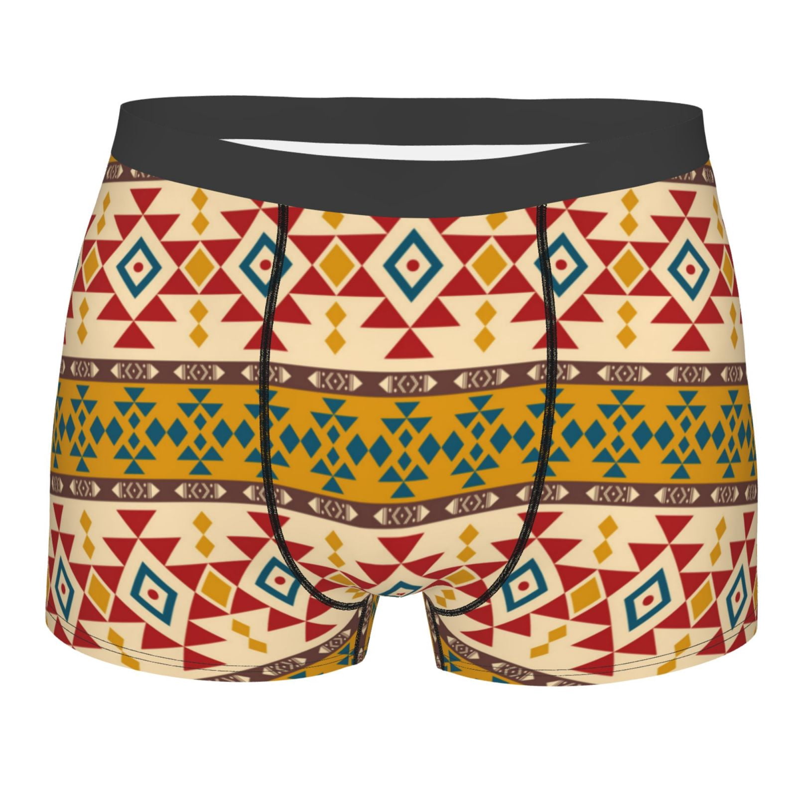 Boxer Aztec JUNZAN Aztec Mens Underwear Boxer Briefs for Men’s-Medium - Walmart.com