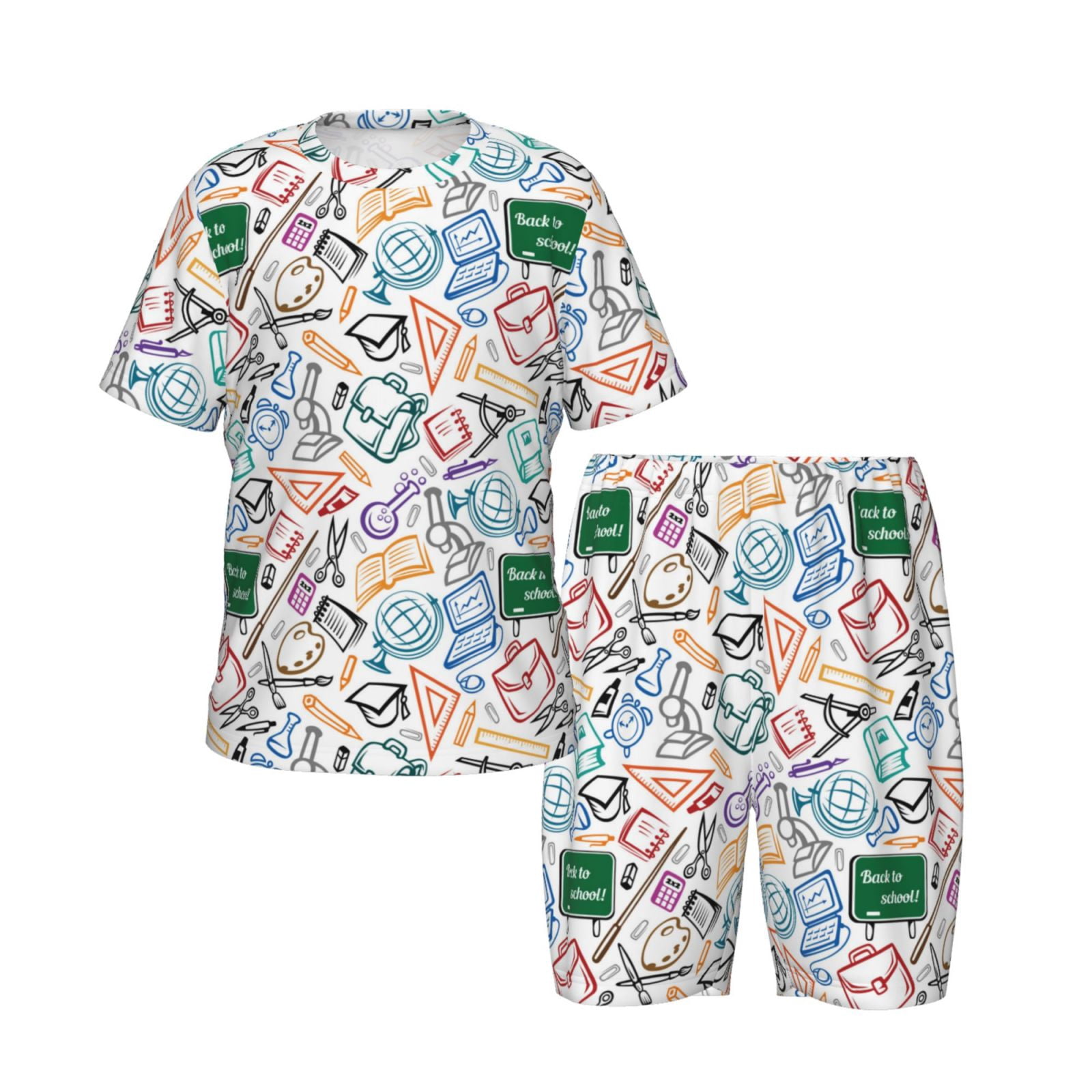 JUNZAN Back To School for Boys Girls Pajama Sets Toddler Sleepwear