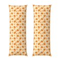 thumbnail image 1 of JUNZAN Body Pillow Cover Autumn Leaves And Pumpkins Throw Pillow Covers Long Pillow Case Protector Decorative for Bedroom,Couch,Home Gifts 20"x54", 1 of 6