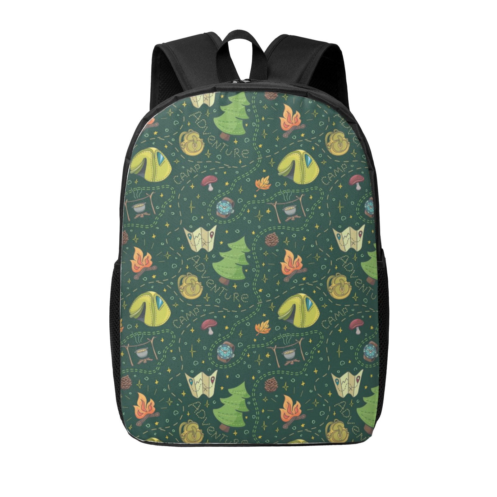 MVGKTGOQ Camo Shark Backpack - 17 Inch Laptop Travel Bag For Men & Women | Stylish Durable Water-Resistant Daypack
