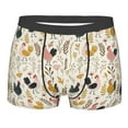 thumbnail image 1 of JUNZAN Cartoon Chickens Mens Underwear Boxer Briefs for Men’s - Large, 1 of 9