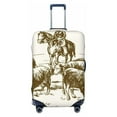 thumbnail image 1 of JUNZAN Cattle Drive By Two Cowboys Print Washable Luggage Cover - Fashion Suitcase Protector Fits 18-32 Inch Luggage (without luggage), 1 of 5