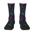 thumbnail image 1 of JUNZAN Chemistry Science Mens Funny Socks for Men Women Colorful Fun Novelty Crew Patterned Socks, 1 of 6