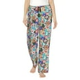 thumbnail image 1 of JUNZAN Colored Casino Chips Women's Pajama Pants Drawstring Comfy Sleep Bottoms with Pockets, 1 of 5